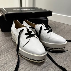 Karl Lagerfeld White and Black Platform Shoes - Size 6 Women’s